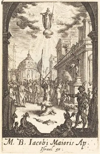 The Martyrdom of Saint James Major, by Jacques Callot