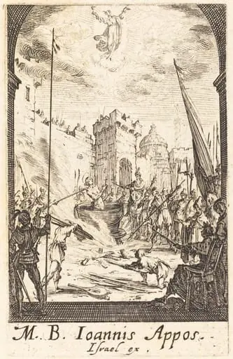 The Martyrdom of Saint John the Evangelist, by Jacques Callot