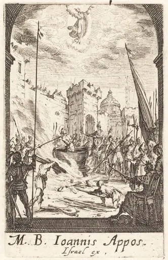The Martyrdom of Saint John the Evangelist, by Jacques Callot