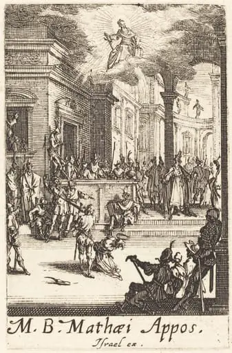 The Martyrdom of Saint Matthew, by Jacques Callot
