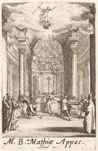 The Martyrdom of Saint Matthias, by Jacques Callot