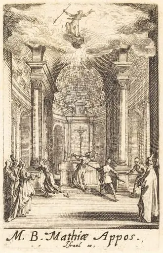 The Martyrdom of Saint Matthias, by Jacques Callot