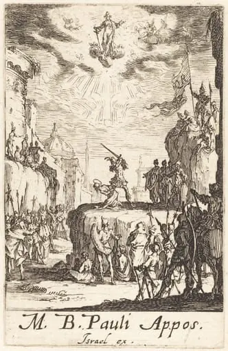 The Martyrdom of Saint Paul, by Jacques Callot