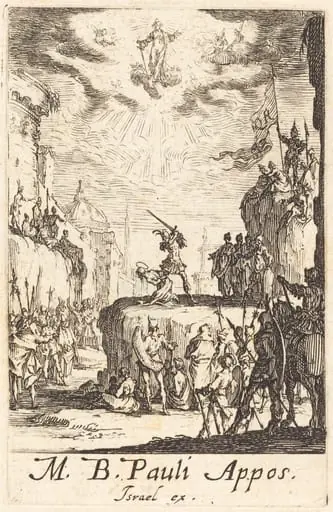 The Martyrdom of Saint Paul, by Jacques Callot