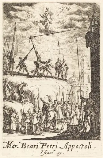 The Martyrdom of Saint Peter, by Jacques Callot
