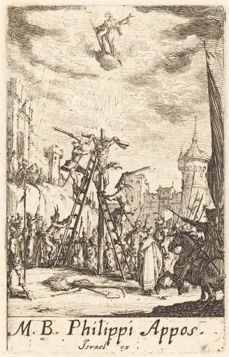 The Martyrdom of Saint Philip, by Jacques Callot
