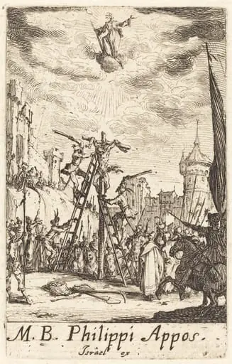 The Martyrdom of Saint Philip, by Jacques Callot