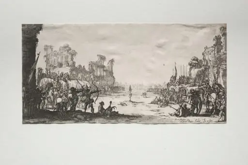 The Martyrdom of St. Sebastian, by Jacques Callot