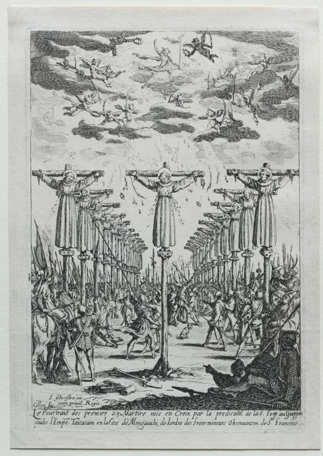 The Martyrs of Japan, by Jacques Callot, 1627