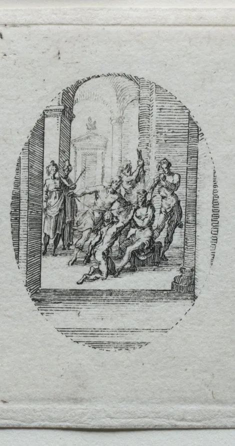The Mysteries of the Passion: Christ Crowned with Thorns, by Jacques Callot, 1631