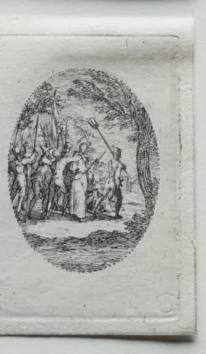 The Mysteries of the Passion: Christ Taken Captive, by Jacques Callot