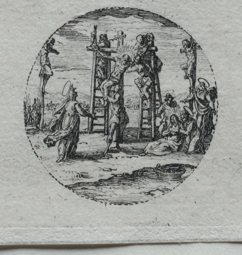 The Mysteries of the Passion: The Crucifixion, by Jacques Callot, 1631