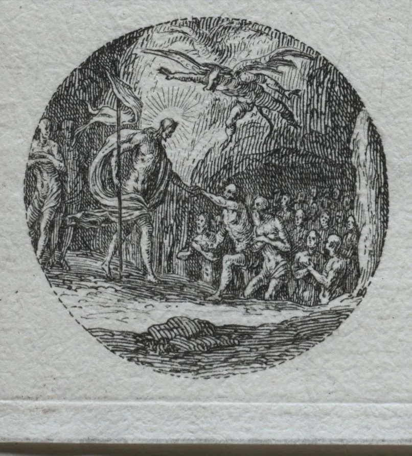 The Mysteries of the Passion: The Descent into Limbo, by Jacques Callot, 1631