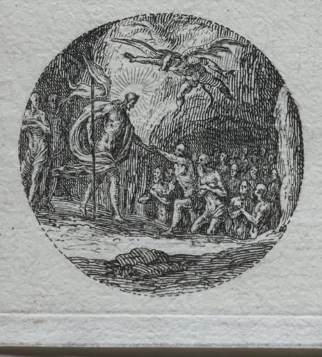 The Mysteries of the Passion:  The Descent into Limbo, by Jacques Callot