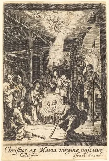 The Nativity, by Jacques Callot