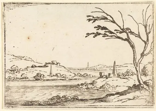 The Nile Flooding, by Jacques Callot