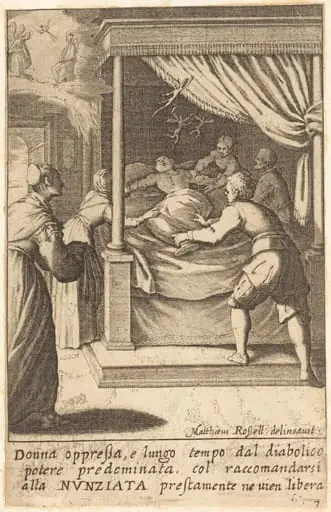 The Oppressed Woman, by Jacques Callot