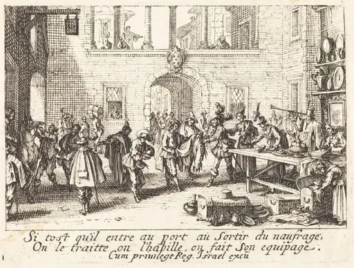 The Parents Bestow Gifts, by Jacques Callot