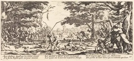 The Peasants Avenge Themselves, by Jacques Callot