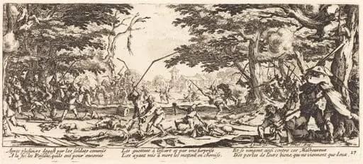 The Peasants Avenge Themselves, by Jacques Callot
