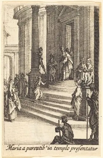 The Presentation of the Virgin, by Jacques Callot