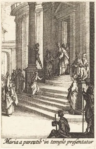 The Presentation of the Virgin, by Jacques Callot