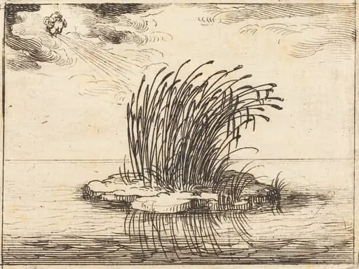The Reeds and the Wind, by Jacques Callot