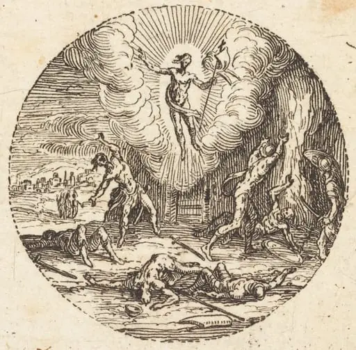 The Resurrection, by Jacques Callot