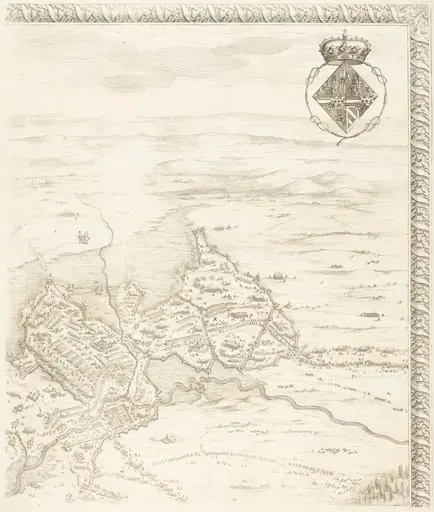 The Siege of Breda [plate 3 of 6], by Jacques Callot