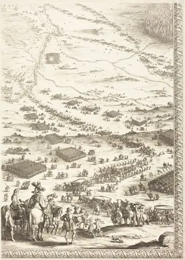 The Siege of Breda [plate 6 of 6], by Jacques Callot
