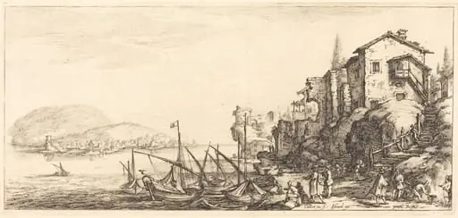 The Small Port, by Jacques Callot