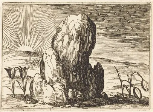 The Tulips and the Sun, by Jacques Callot