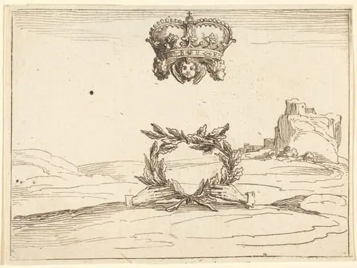 The Two Crowns, by Jacques Callot