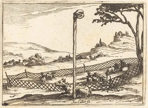 The Vigilant Eye, by Jacques Callot