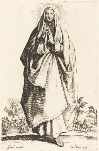 The Virgin, by Jacques Callot