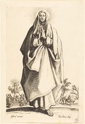 The Virgin, by Jacques Callot