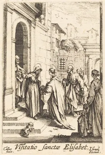 The Visitation, by Jacques Callot
