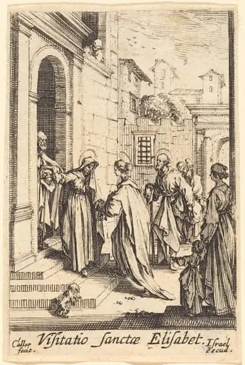 The Visitation, by Jacques Callot