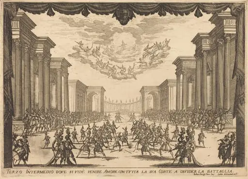 Third Intermezzo, by Jacques Callot