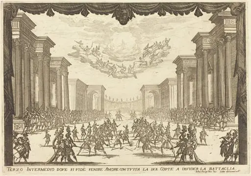 Third Intermezzo, by Jacques Callot