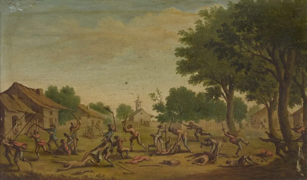 Village Fight, by Jacques Callot