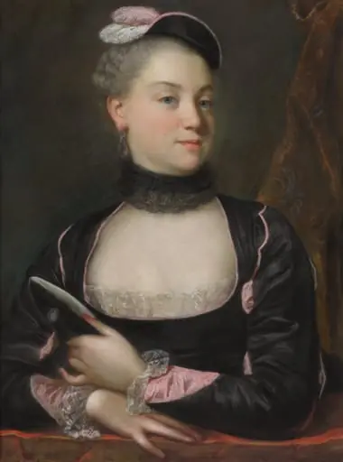 Portrait of a French Actress, by Jacques-Charles Allais