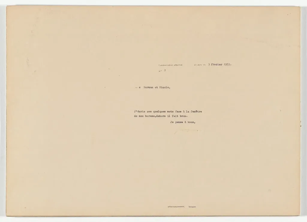 Untitled, by Jacques Charlier