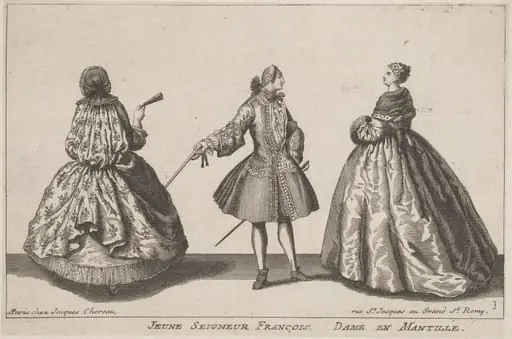 Jeune Seigneur François/Dame en Mantille, by Jacques Chéreau