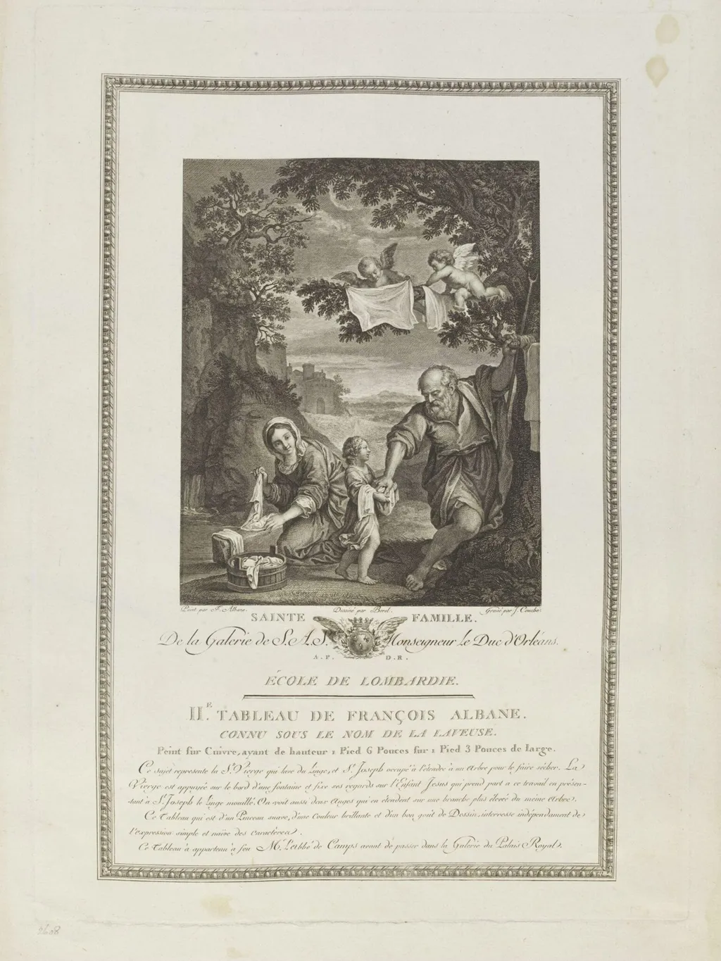 Holy Family, by Jacques Couché