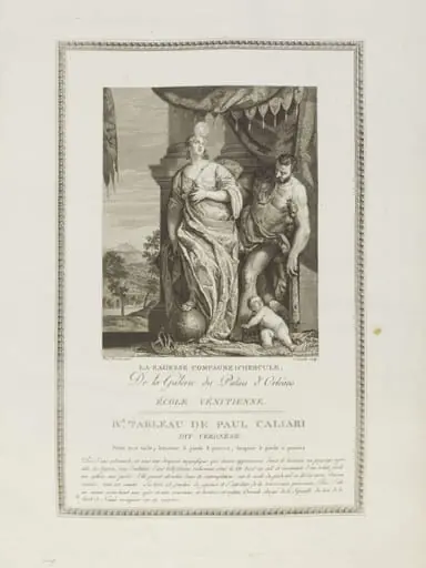 La Sagesse Compagne d'Hercule, by Jacques Couché