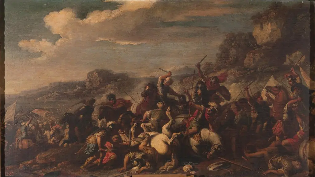 Choque de caballería, by Jacques Courtois