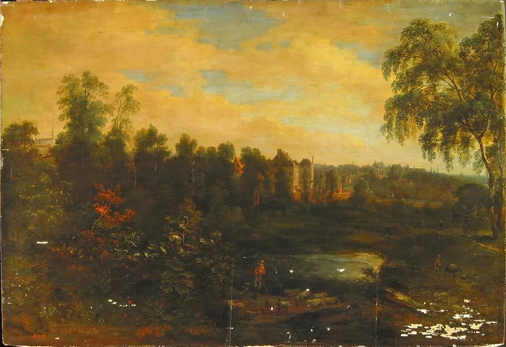 Landscape near Brussels, by Jacques d'Arthois