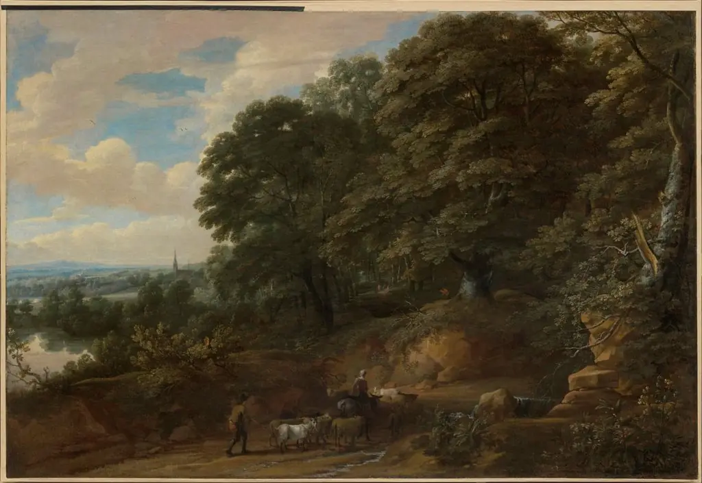 Road through a Forest, by Jacques d'Arthois