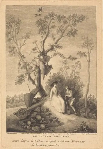 Le Galand Jardinier (The Gallant Gardener), by Jacques de Favanne